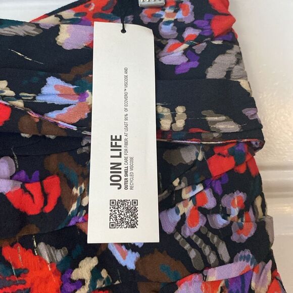NWT New Zara Floral Print Mini Skirt Size Small - Picture 3 of 7